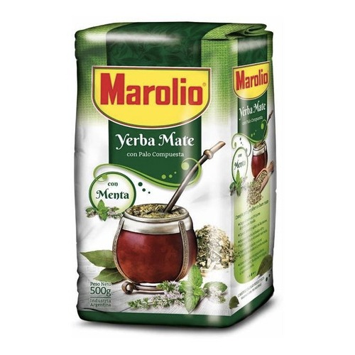 YERBA MAROLIO  MENTA  500 GRS